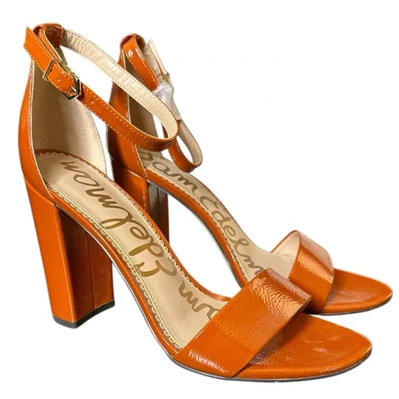 New/Sam Edelman Yaro Tawny brown Patent - Picture 8 of 11